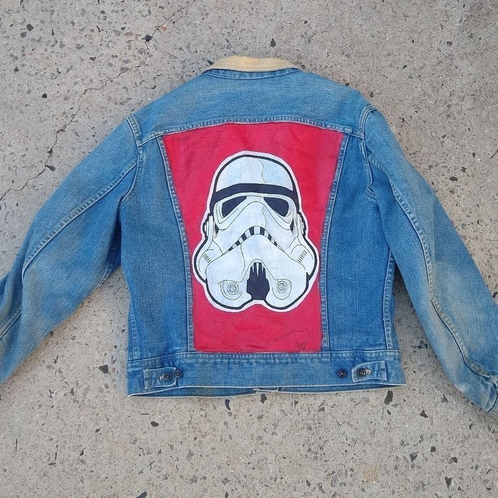 Vintage Lee Storm Rider Star Wars art